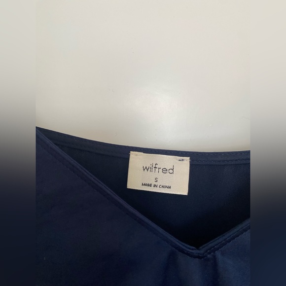 WILFRED SLIP CAMI in Navy - Picture 4 of 4